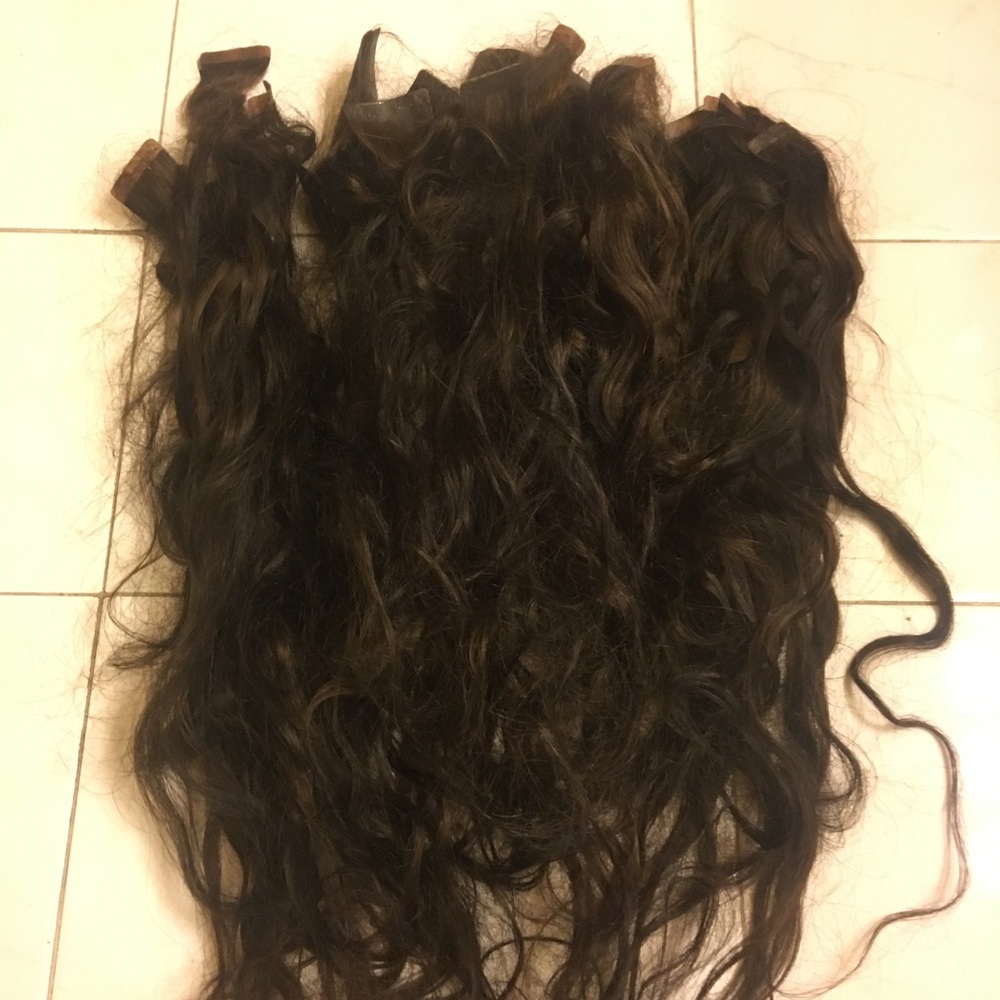 Tape in extensions